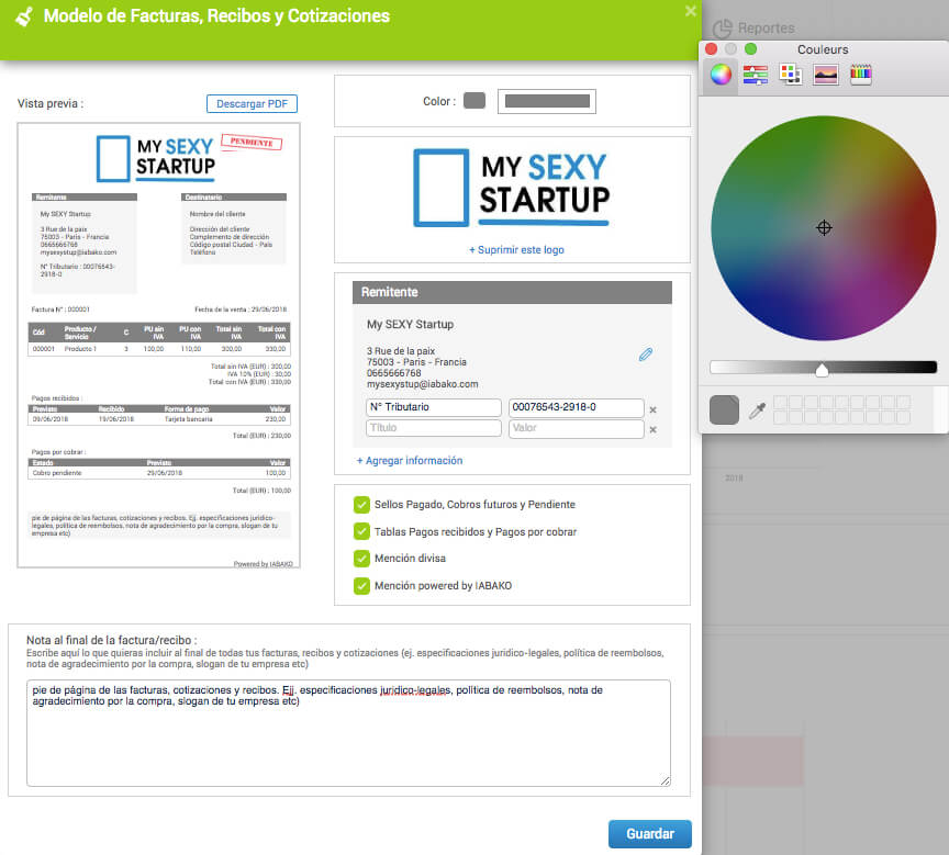 Cotización Sistema Eskolare Web Profesional