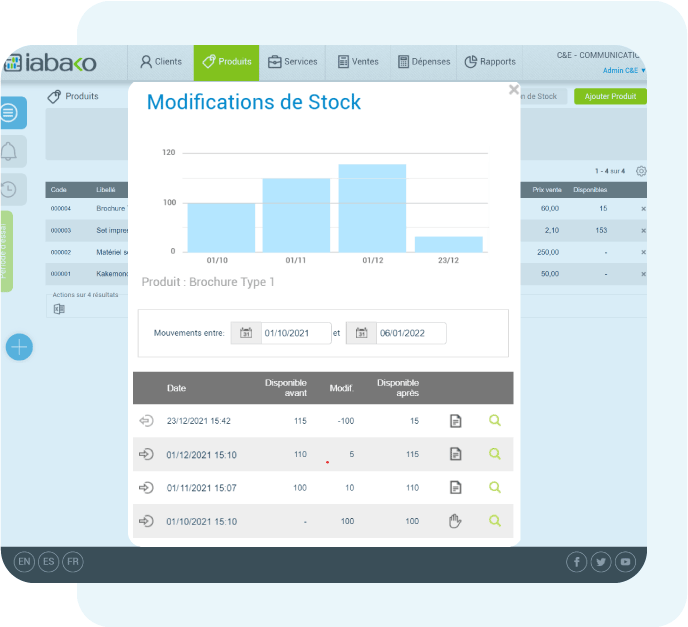 Valorisation des stocks