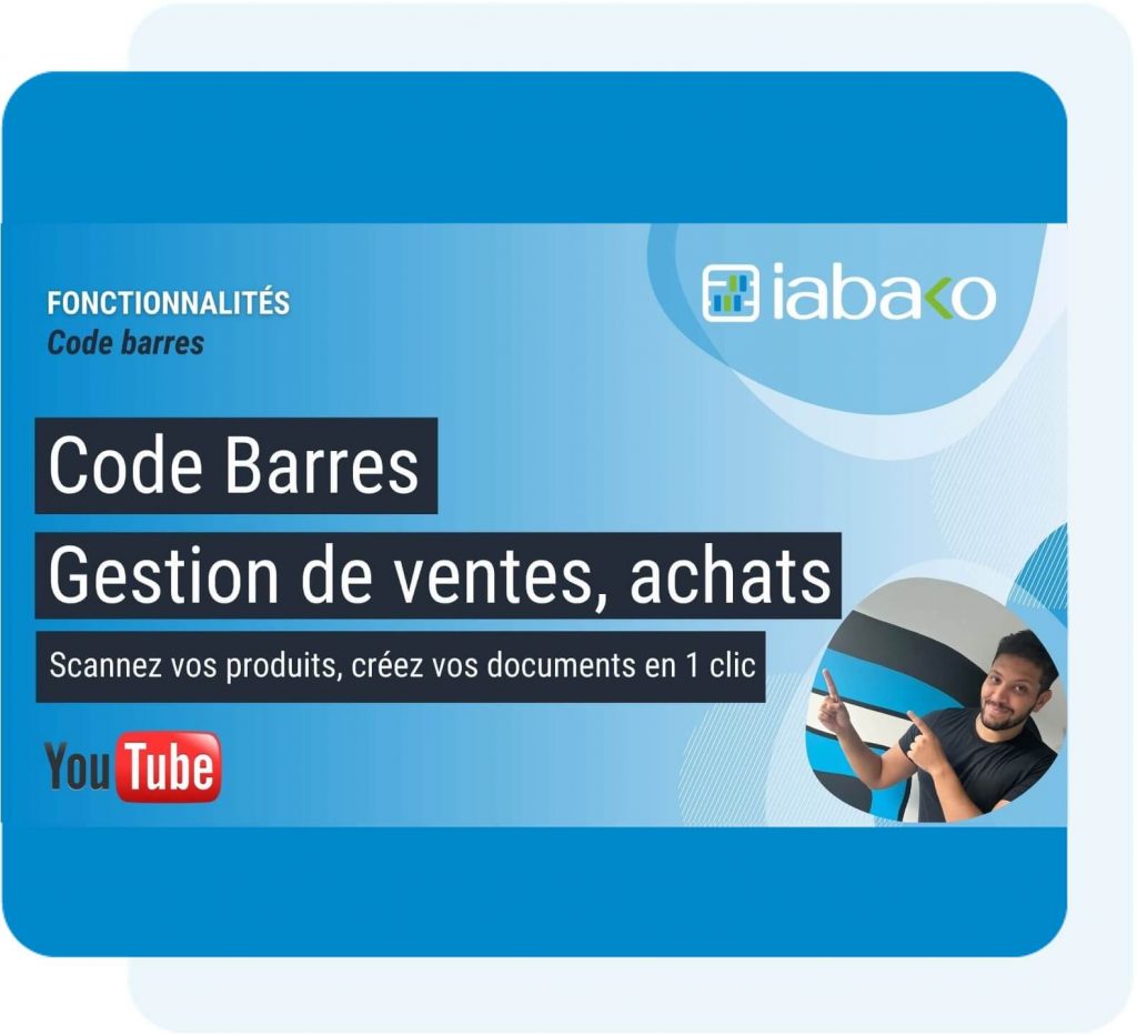 gestion stock code barre