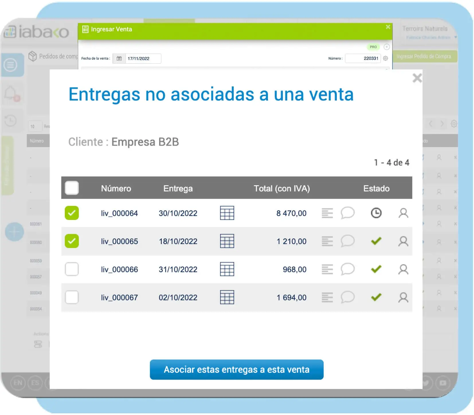 Nota de entrega